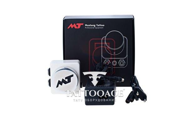 Блок питания Mustang Tattoo Power Box Mini Белый Муар PBM12