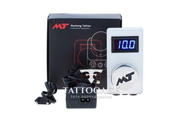 Блок питания Mustang Tattoo Power Box Practic Белый Муар PBP12